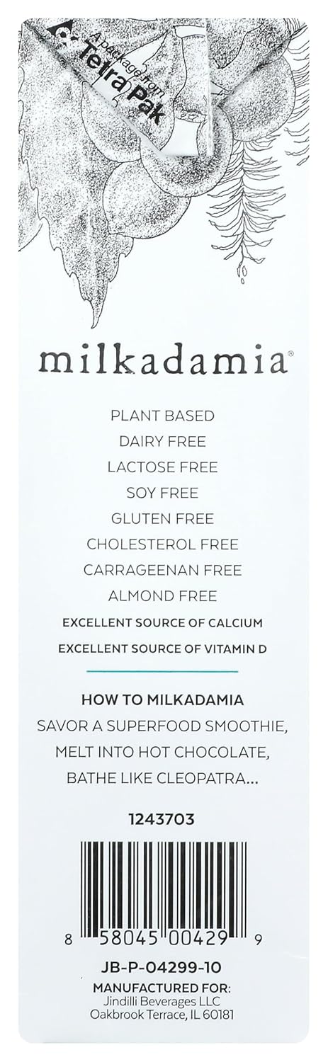 32 oz Milkadamia Milk Macadamia Unsweetned