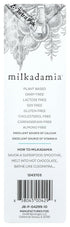 32 oz Milkadamia Milk Macadamia Unsweetned
