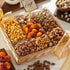 Broadway Basketeers Fruit And Nuts Gift Basket - Gourmet Healthy Gifts For