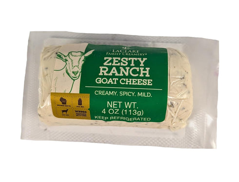 Generic Goat Milk Cheese Zesty Ranch Chevre 4 oz (Pack of 4)