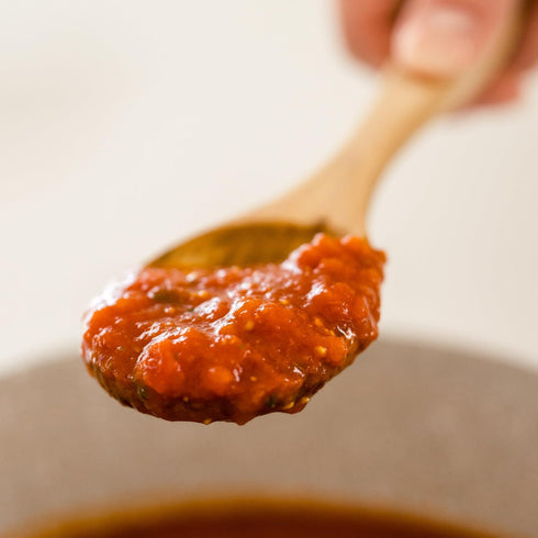 25 Oz (Pack 2) Fiorella's Tomato Basil Pasta Sauce - Tomato Sauce Made with Fresh Ingredients - Seed Oil Free, No Sugar