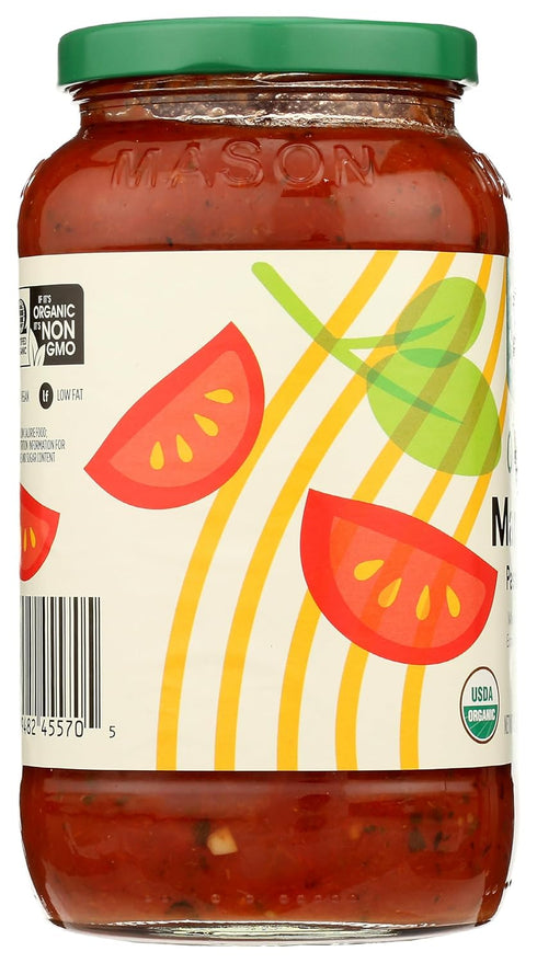 365 25 by Whole Foods Market, Organic Marinara Pasta Sauce, Ounce