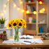 10 Stargazer Barn Stem Sunflower Bouquet Mothers Day Flowers for Mom Fresh Flower Delivery, Farm Fresh, Hand-Tied