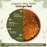 (8 Pack) Organic Way Dried Orange Peel Cut & Sifted (Citrus sinensis) - Pure, Single Ingredient Herbal Tea | Organic