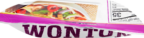Fresh Gourmet Wonton Strip, Garlic Ginger, 3.5 Oz