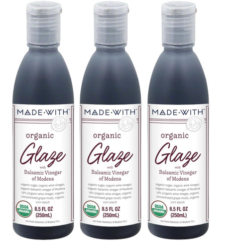 Voodoux Sales Made With Organic Glaze with Balsamic Vinegar of Modena 8.5 oz (Pack