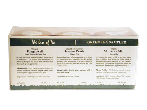 3-Count The Tao of Tea Green Tea Sampler, Can