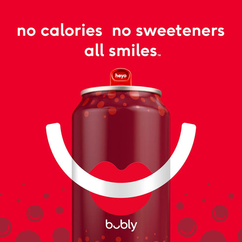 6 Pack 12 Oz (Pack 18) bubly Sparkling Water, Flavor Variety (Blackberry, Lime, Cherry, Grapefruit, Strawberry, Mango)