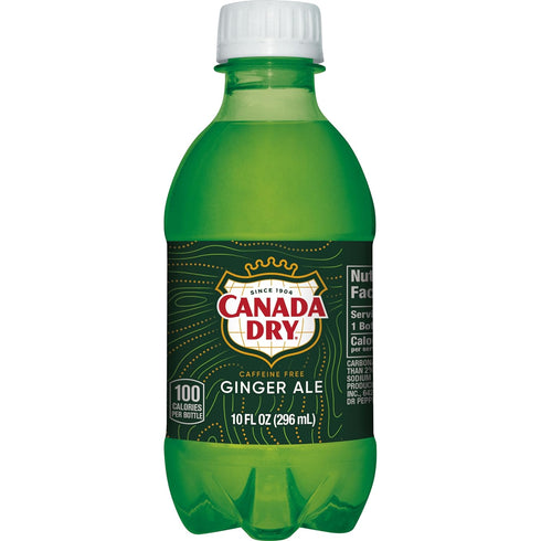 10 Oz 6 Pack Canada Dry Ginger Ale Soda, Fl Bottles
