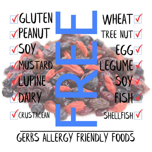 5 2 lbs. 14 Gerbs Super Dried Fruit Snack Mix | Sweetened & Unsweetened Fruit, No Artificial Additives, Resealable Bag
