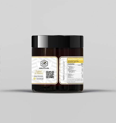 130g Communities Pure Raw Melipona Honey Stingless Bee Honey | Produced by Nahua & Totonac | Unfiltered, Natural