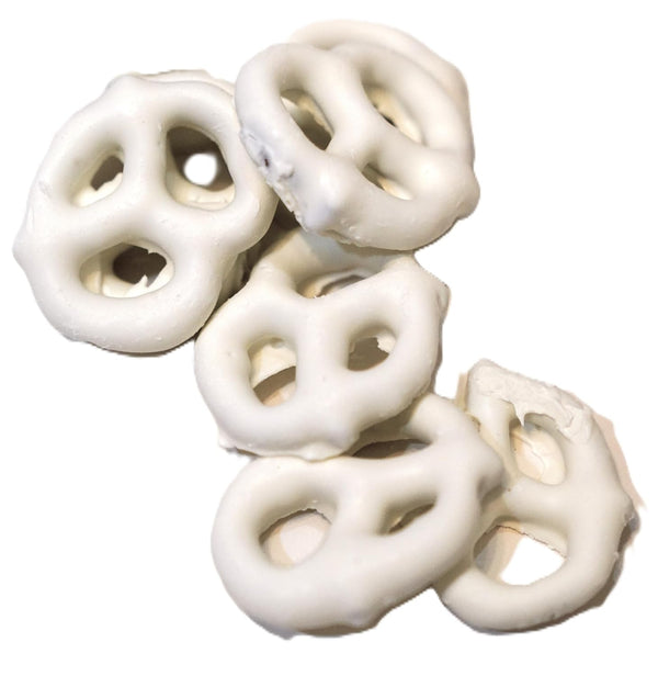DM Sweets Greek Yogurt Coated Pretzels - 2 lbs of Fresh Gourmet Sweet Creamy