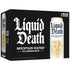8-Pack (19.2oz Liquid Death, Still Mountain Water, Cans), Real Mountain Source, Infinitely Recyclable Ice-Cold Cans