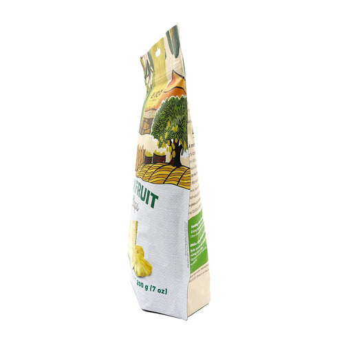 100% (7 oz) LAFOOCO Dried Jackfruit Chips, Vacuum Dried Fruit, Vegan, Healthy Snacks | Vietnam Jackfruit
