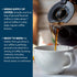 County 8 oz Spring-Summer 100% Door Coffee Raspberry Almond, Flavored Coffee Ground - Bag - Seasonal - Medium Roast