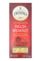 Twinings English Breakfast Tea, 20 Tea Bags