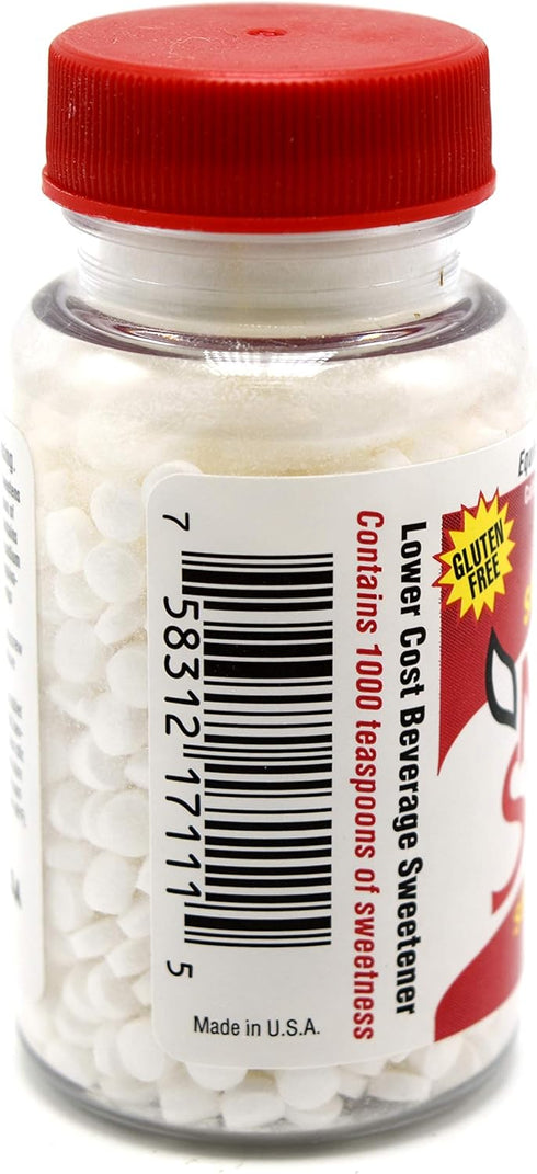 Necta Sweet Saccharin Sugar Substitute, 1/4 Grain, 1000 Tablets