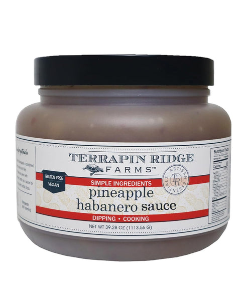 Terrapin Ridge Farms Pineapple Habanero Sauce Sweet & Fiery Sauce for Dips,
