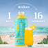 48oz Smartfruit Revive Refresher Star Fruit, Passion Fruit, Mango Made with Real Fruit Juice, No Added Sugar, Coconut