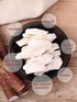 16OZ Sweet Post Dried Chinese Yam Slice (Big) - Wild Yam Root for Natural Health Herbal Tea,Congee and Soup Ingredients