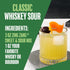 32 Oz (Pack 3) Zing Zang Sweet & Sour Mix, Non-Alcoholic Cocktail Mixer, Fl Bottle