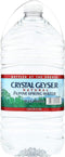 Crystal Geyser Alpine Spring Water, 1 Gal Bottle, 6/Carton