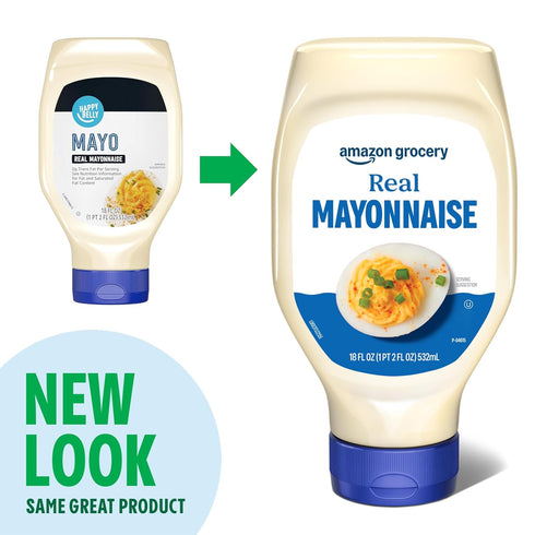 18 Oz Amazon Grocery, Real Mayonnaise, Fl