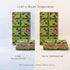 5.6oz Matcha White Chocolate Bar with Strawberry Paste, Dried Strawberries, Kataifi Crunch & Dried Rose Petals Handmade
