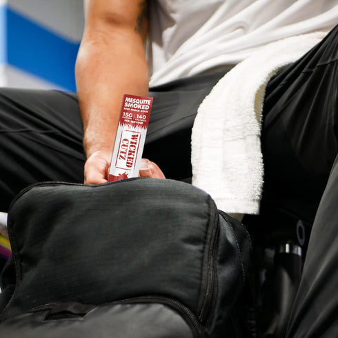 15g (12 Pack) Smoked Mesquite Beef Sticks, Protein Per Beef Stick, Tender & Juicy Extra Large Meat Stick, USA Made High
