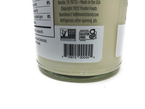 MNMLST 8.6 OZ Mayo