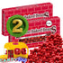 Think FWD (PACK 2) 8.4 Oz (Packaging OF Boston Baked Beans Coated Peanuts Candy - Total May Vary) - Comes With One Bus