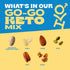 14 Pack (1.85 oz), Orchard Valley Harvest Go-Go Keto Mix, Dark Chocolate Almonds, Peanuts, Walnuts, And Pecans, Low