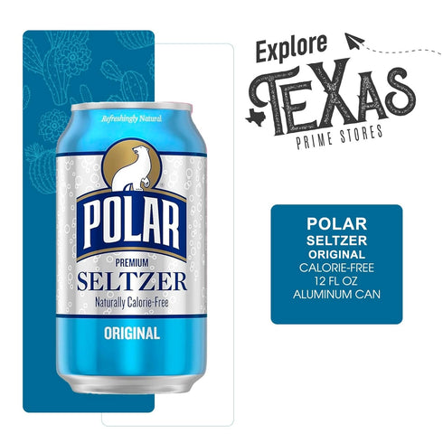 Polar Seltzer 16 Pack 12 oz of Original Premium Sparkling Water fl Can