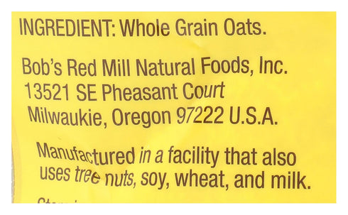 20 Oz Bob's Red Mill Scottish Oatmeal