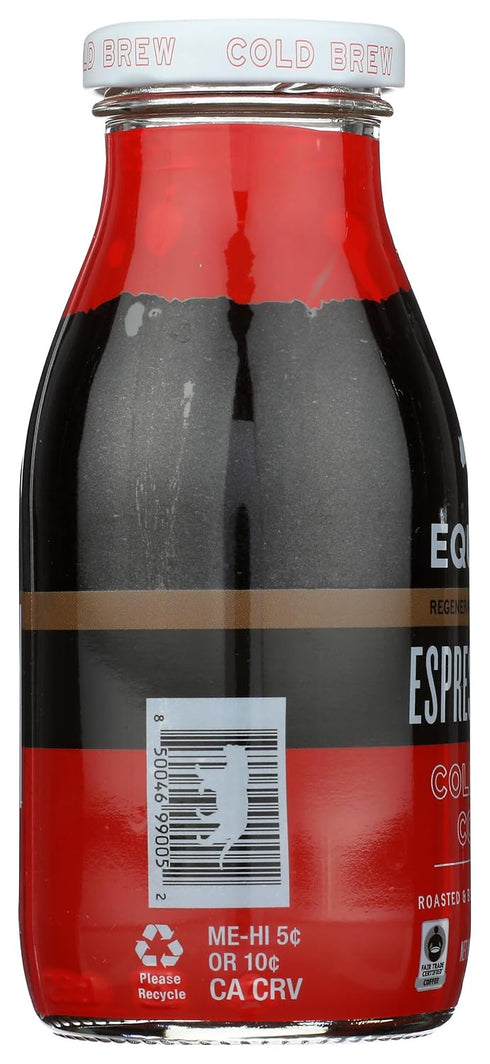 8.5 Oz Equator Coffee & Tea, Coffee Cold Brew Espresso Roast Organic, Fl