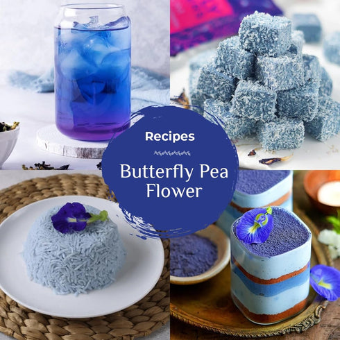 BLUE TEA - Butterfly Pea Flower Tea, 30 Count Plant Based Tea Bag, Antioxidant Rich Herbal Tea, Caffeine Free