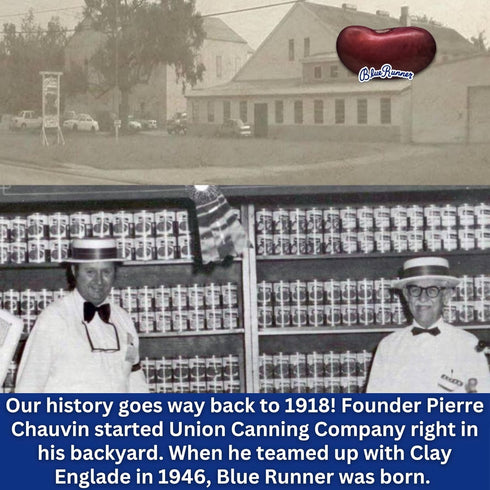 1 (Pack 6) Blue Runner Creole Cream Style Red Beans, Pound of - Easy Heat and Serve for Delicious Meals - Authentic New