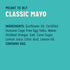 Pack 2 12 oz Sir Kensington's Mayonnaise of Classic Mayo Gluten Free Non- GMO Project Verified Shelf-Stable