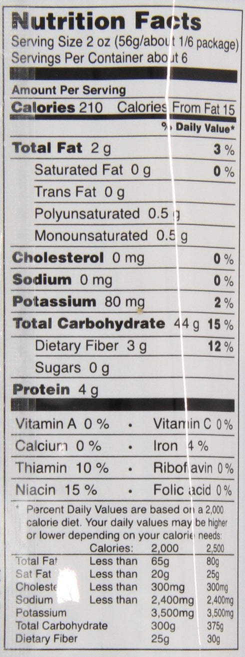 Tinkyada 12-Ounce (Pack 6) Brown Rice Pasta, Spaghetti, Organic