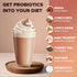 210g 6 JUYIHEAL Mushroom Coffee Creamer, Mushroom Probiotic Coffee Creamer with Adaptogenic Mushrooms, Cordyceps