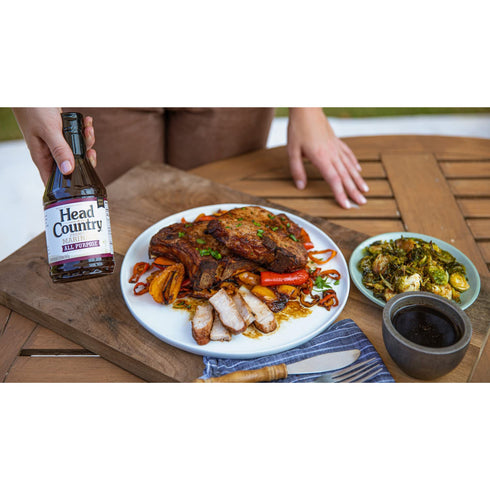 Head Country Premium Marinade (20 Ounce) - Gourmet, Vegetarian, Gluten-Free, No MSG, Great for Grilling