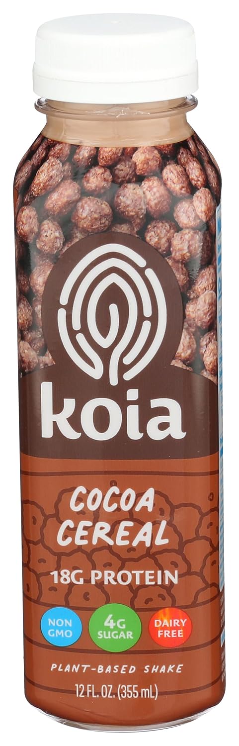 KOIA Cocoa Cereal Protein Beverage, 12 FZ