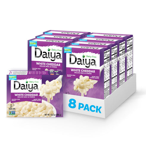Daiya Dairy Free Gluten Free White Cheddar Deluxe Mac & Cheese, Vegan
