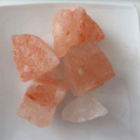 1"-2" 5lbs (5 Himalayan Pink Salt Crystals- Food Grade - Chunks POUNDS) by Black Tai Salt Co.