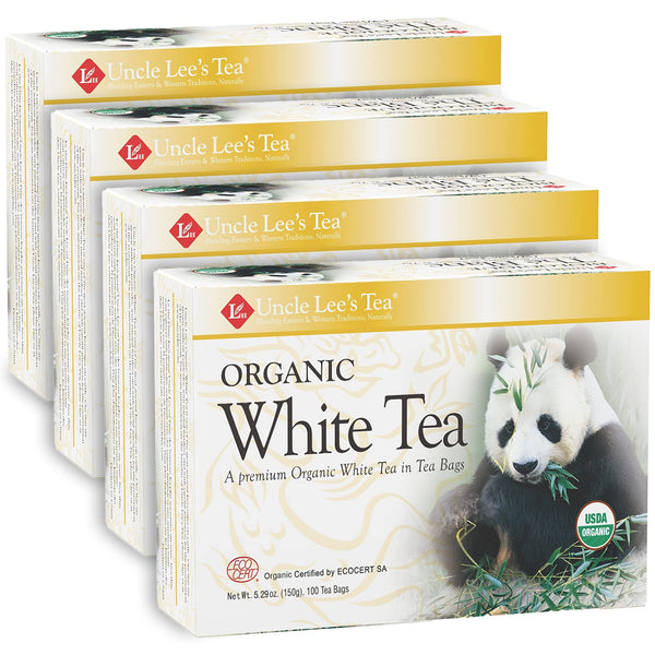 Uncle Lee's Tea Organic White Tea - Premium Tea for Everyday Wellness,