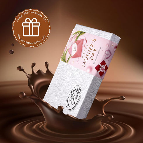Pastry Perks 6 Mothers Day Gourmet Chocolate-Covered Cookies, Gift Box Sweet Treats for Mom, Grandma, and Women Food