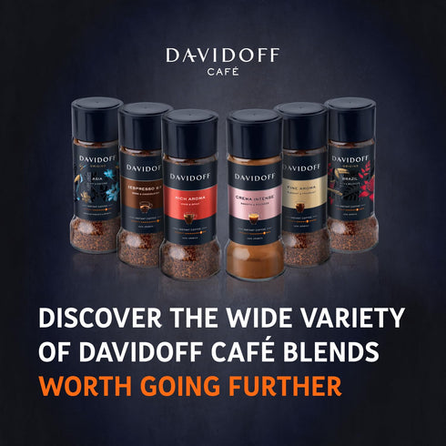 100 (Pack 2) Davidoff Cafe Rich Aroma Instant Coffee, gram Jars