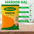 64 oz Red Split Lentils (Masoor Dal) Premium Red Lentils for Cooking, Soups & Everyday Meals