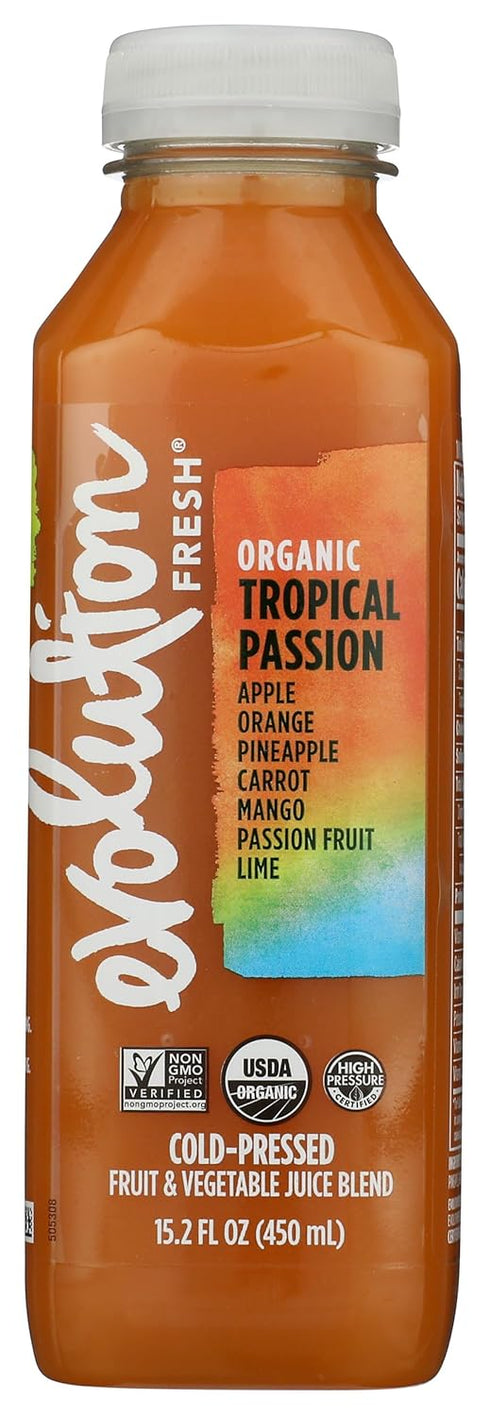 Evolution Fresh, Juice Tropical Passion Organic, 15.2 Fl Oz