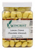 1.5 Lb Lemon Creme Chocolate Almonds - Tub